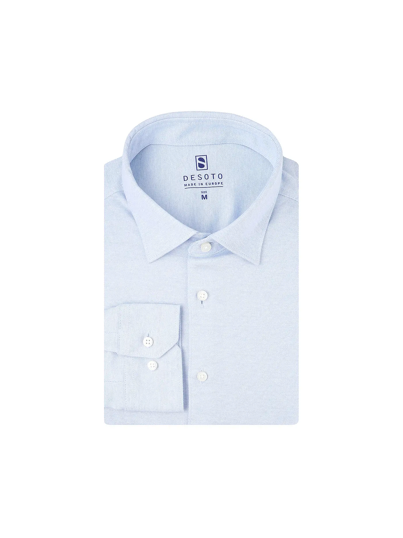 DESOTO | Jerseyhemd Slim Fit | hellblau